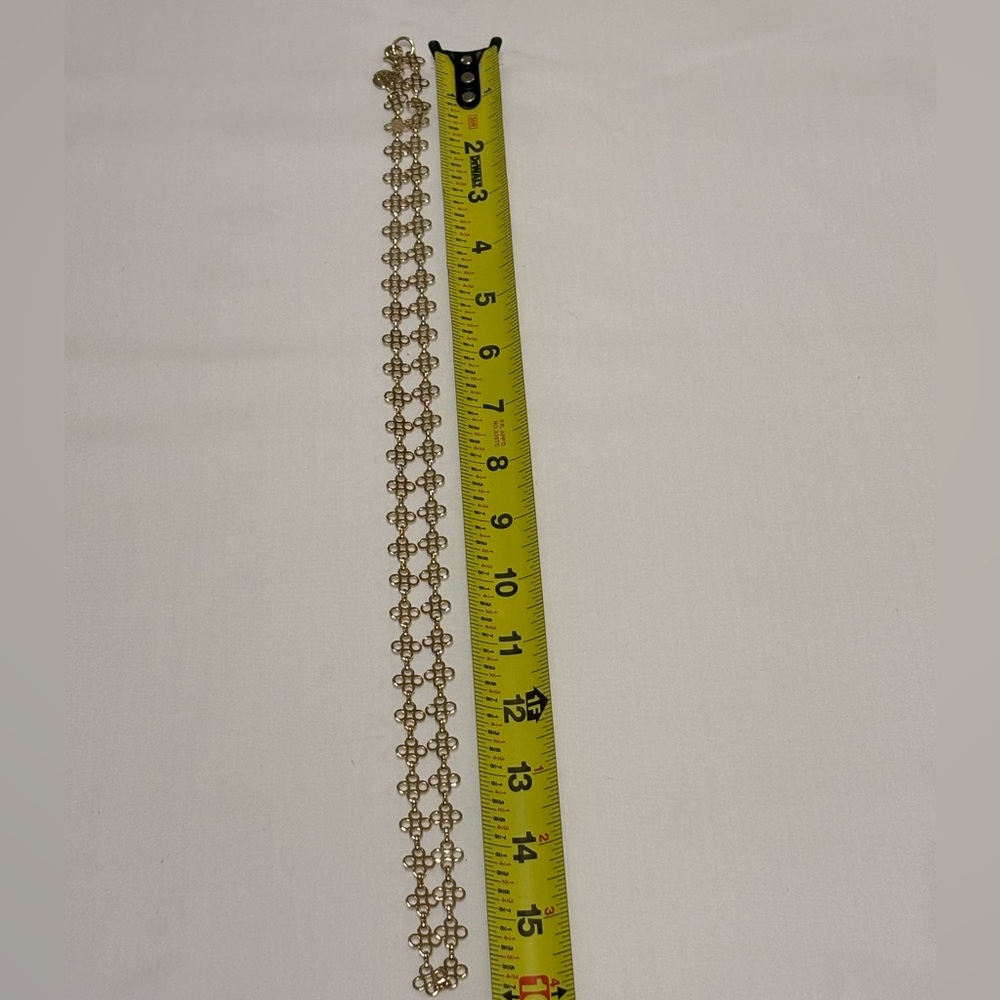 Tory Burch Gold Floral Necklace